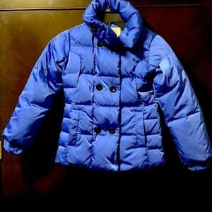 LANDS'END KIDS feather DOWN coat size S —7/8‎